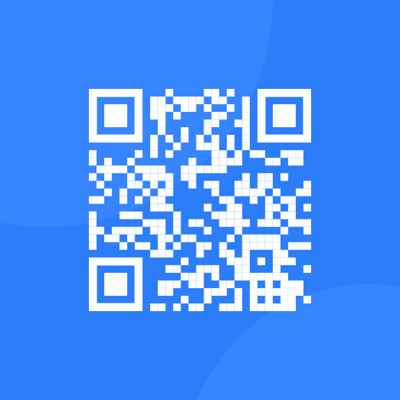 QR code directing to Frontend Mentor